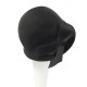 Chapeau Feutre Cloche Annabelle anthracite Céline Robert ANCIENNES COLLECTIONS divers