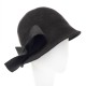 Chapeau Feutre Cloche Annabelle anthracite Céline Robert ANCIENNES COLLECTIONS divers