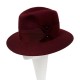 Chapeau Fédora Bordeaux Anouar Céline Robert ANCIENNES COLLECTIONS divers