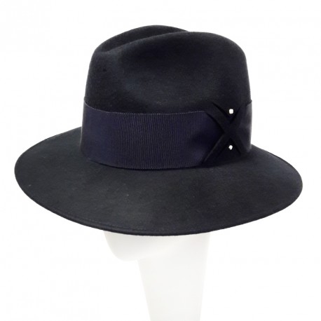 Chapeau fédora Marine Anouar Céline Robert ANCIENNES COLLECTIONS divers