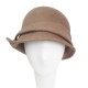 Chapeau Cloche Ghall Camel par Céline Robert ANCIENNES COLLECTIONS divers