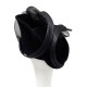 Chapeau Bibi Noir Harron par Céline Robert ANCIENNES COLLECTIONS divers