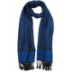 Echarpe Pashmina Bleu Roi Delhi ANCIENNES COLLECTIONS divers