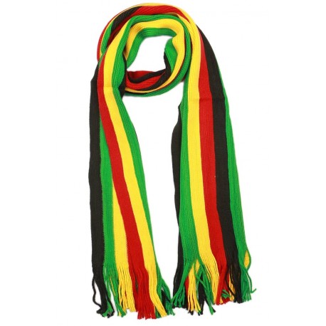 Echarpe Rasta tricot Kalty Echarpe Nyls Création