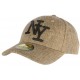 Casquette Baseball NY Marron Chiné ANCIENNES COLLECTIONS divers