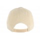 Casquette Baseball Beige velours côtelé ANCIENNES COLLECTIONS divers