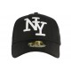 Casquette Baseball NY Noir et blanche Chevrons ANCIENNES COLLECTIONS divers