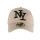Casquette Baseball NY Grise façon daim ANCIENNES COLLECTIONS divers