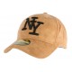 Casquette Baseball NY Camel façon daim ANCIENNES COLLECTIONS divers