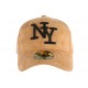 Casquette Baseball NY Camel façon daim ANCIENNES COLLECTIONS divers