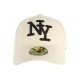 Casquette Baseball NY Blanche façon daim ANCIENNES COLLECTIONS divers