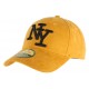 Casquette NY Enfant Jaune Velours Bloom 7 à 12 ans ANCIENNES COLLECTIONS divers