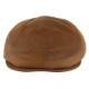 Casquette Marron en simili Cuir Création Française CASQUETTES Léon montane