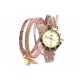 Montre Fantaisie Femme bracelet double Rose Myu ANCIENNES COLLECTIONS divers