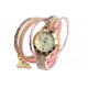 Montre Fantaisie Femme bracelet double Rose Myu ANCIENNES COLLECTIONS divers