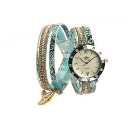 Montre Fantaisie Femme bracelet double Bleu Myu ANCIENNES COLLECTIONS divers