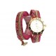 Montre Fantaisie Femme bracelet double Fuchsia Myu ANCIENNES COLLECTIONS divers