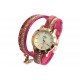 Montre Fantaisie Femme bracelet double Fuchsia Myu ANCIENNES COLLECTIONS divers