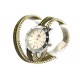 Montre Bracelet double tour vert Strass Jaly ANCIENNES COLLECTIONS divers