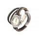 Montre Bracelet double tour Marron Strass Jaly ANCIENNES COLLECTIONS divers