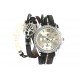 Montre Double Tour Noir strass Oda ANCIENNES COLLECTIONS divers