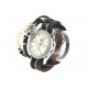 Montre Double Tour Noir strass Oda ANCIENNES COLLECTIONS divers