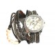 Montre Double Tour Grise Strass Oda ANCIENNES COLLECTIONS divers
