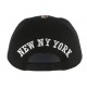 Casquette NY Noire visiere fleur rose ANCIENNES COLLECTIONS divers