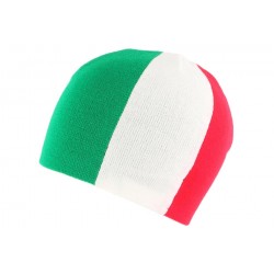 Bonnet Drapeau Italien Vert Blanc Rouge BONNETS Nyls Création