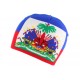 Bonnet Drapeau Haiti Bleu et Rouge BONNETS Nyls Création