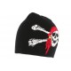 Bonnet Biker Noir Pirate BONNETS Nyls Création