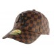 Casquette Baseball Marron et Noire façon couturier ANCIENNES COLLECTIONS divers