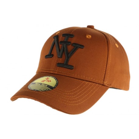 Casquette Baseball Marron NY ANCIENNES COLLECTIONS divers