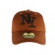 Casquette Baseball Marron NY ANCIENNES COLLECTIONS divers