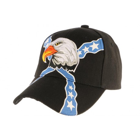 Casquette Biker Noire avec Aigle ANCIENNES COLLECTIONS divers