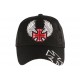 Casquette Biker Noire Croix de malte Rouge ANCIENNES COLLECTIONS divers