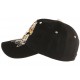 Casquette Biker noire avec Indien Loup CASQUETTES divers