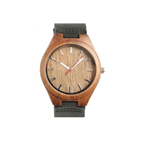 Montre en bois marron foncé Woody ANCIENNES COLLECTIONS divers