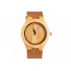 Montre en Bois tête de Cerf Marron Hunty Montre GG Luxe