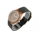 Montre en bois marron foncé Woodie Montre GG Luxe