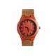 Montre en bois rouge Boscy ANCIENNES COLLECTIONS divers