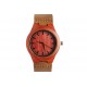 Montre en bois rouge Boscy ANCIENNES COLLECTIONS divers