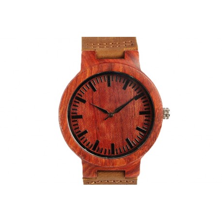 Montre en bois Rouge Bosco ANCIENNES COLLECTIONS divers