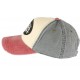 Casquette Von Dutch Rouge et Grise Jack CASQUETTES VON DUTCH