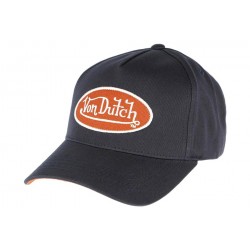 Casquette Von Dutch Bleu et Orange Aaron ANCIENNES COLLECTIONS divers