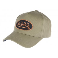 Casquette Von Dutch Grise et Marron Aaron ANCIENNES COLLECTIONS divers