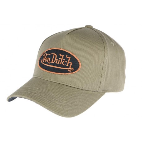 Casquette Von Dutch Grise et Marron Aaron ANCIENNES COLLECTIONS divers