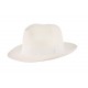 Chapeau de paille Blanc Elyo Herman ANCIENNES COLLECTIONS divers