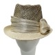 Chapeau Mariage Lany Naturel par Céline Robert ANCIENNES COLLECTIONS divers