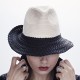 Chapeau Mariage Naturel et Noir Infloa par Céline Robert ANCIENNES COLLECTIONS divers